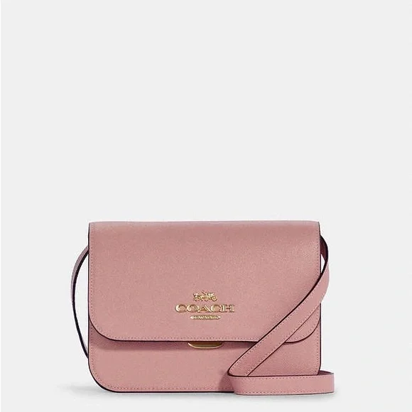 Coach Brynn Flap Crossbody Bag - Pink - Picture 2 of 16